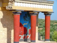 ギリシャ旅行　クノッソス宮殿半日観光