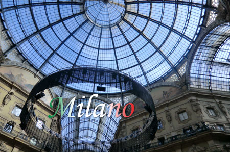 ミラノ　ファッション・デザインの中心であるミラノは現代イタリアを代表する都市であると同時に、ドウオーモ、サンタ・マリア・デレ・グラッツィエ教会の他数々の重厚な歴史的建築物・美術品に溢れた芸術の町でもあります。｜イタリア旅行・イタリアツアー