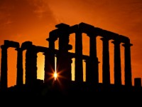 ギリシャ旅行 紺碧の海岸線とポセイドン遺跡・スニオン岬半日観光ツアー
