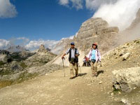 トレチーメ・ディ・ラバレードハイキング　イタリア旅行　【プライベートツアー】日帰りドロミテ周遊+ミニハイキング、トレチーメハイキング