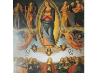 《聖母被昇天》テンペラ、サンティッシマ・アヌンツィアータ教会1504