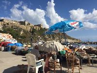 イタリア旅行　パステルカラーの港町プロチダ島とナポリ1日観光（終日、日本語アシスタント、 昼食付き）