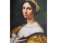 ラファエロとジュリオ・ロマーノ《若い女性の肖像》1518-1520頃