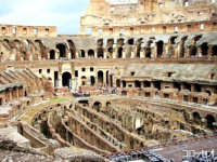 イタリア旅行 コロッセオ&フォロ・ロマーノ入場+真実の口観光(午前・午後、日本語ガイド)
