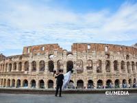 イタリア旅行 ウェディングフォト 写真で残すローマの思い出 日本語撮影コーディネーターと専用車で巡る ~プロのカメラマンが素敵なハネムーンの写真を撮影します~