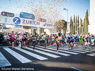 スペイン　バルセロナマラソン