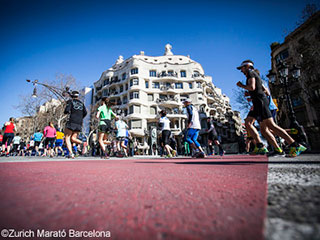 スペイン　バルセロナマラソン